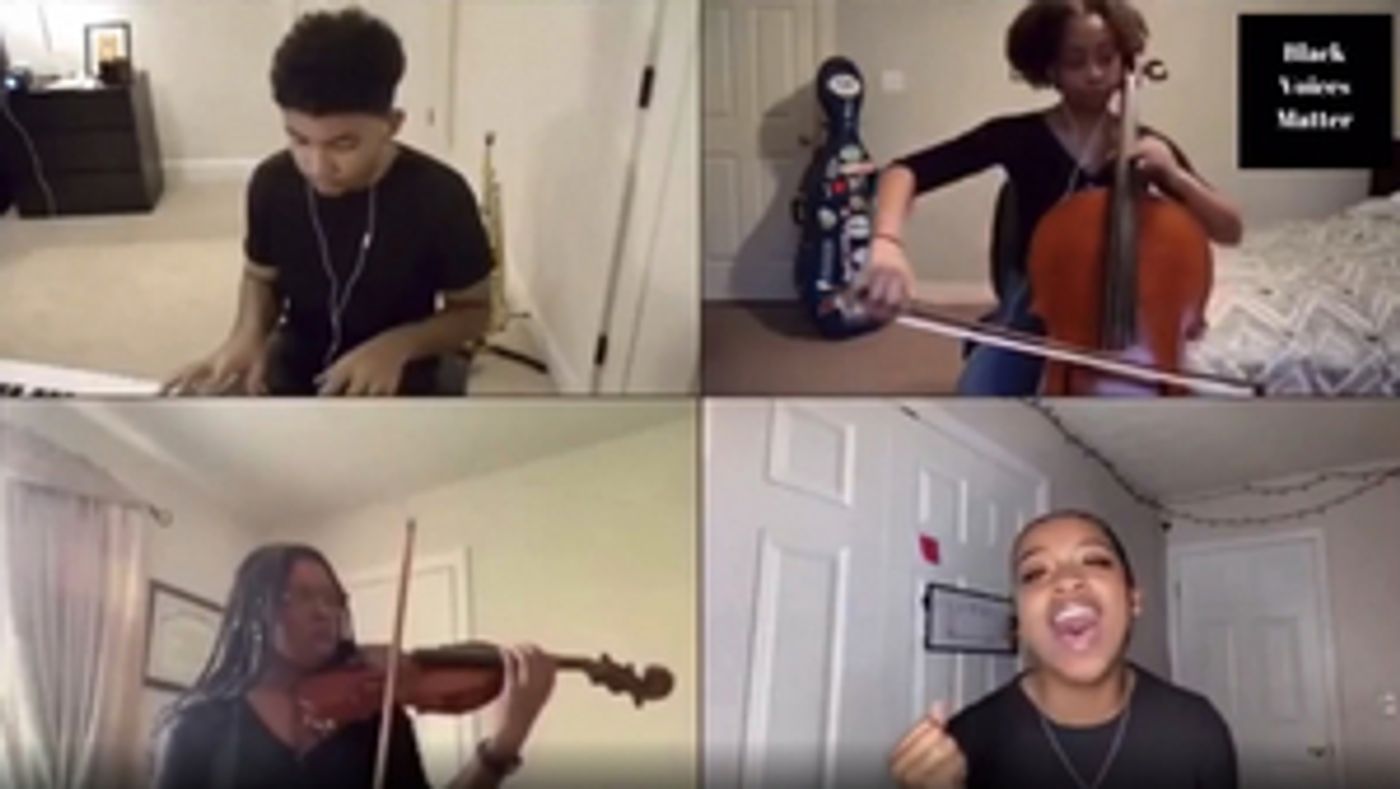 #MeaningfulMonday - Isaac, Caroline, Marshall, and Jalen Plan a Virtual Cabaret!  Image