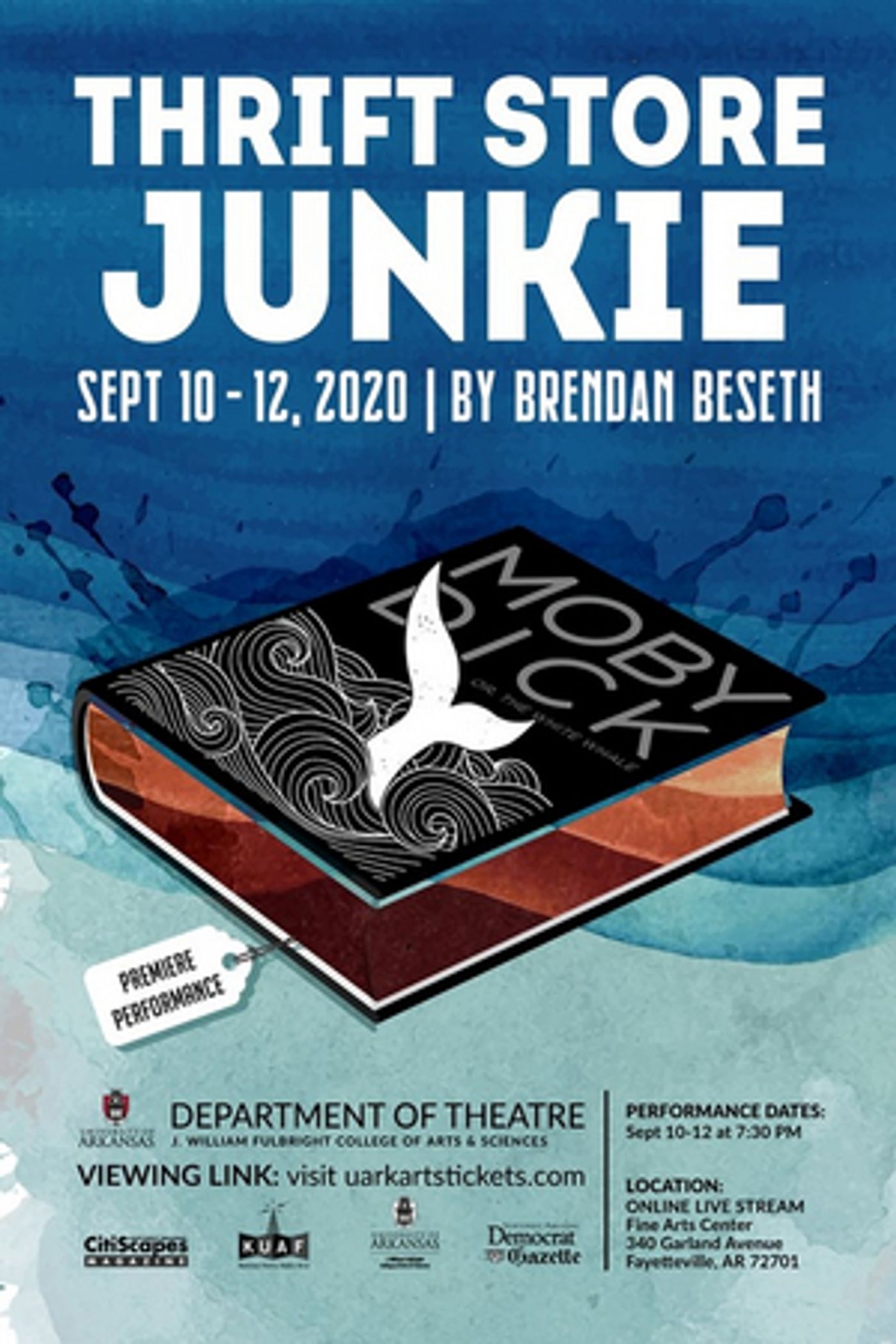 The University of Arkansas Presents Virtual Performances of THRIFT STORE JUNKIE  Image