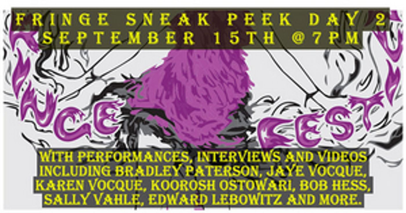 FRINGE SNEAK PEEK Continues September 15 FRINGE SNEAK PEEK Continues September 15 Image