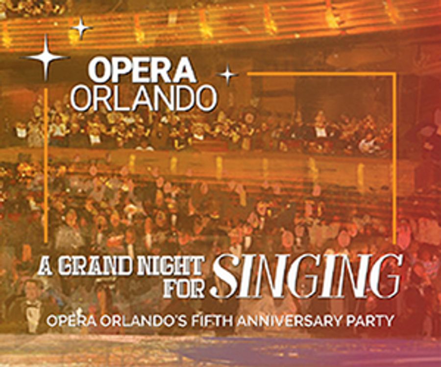 Orlando Opera Presents Fifth Anniversary Party: A GRAND NIGHT FOR SINGING Online Image