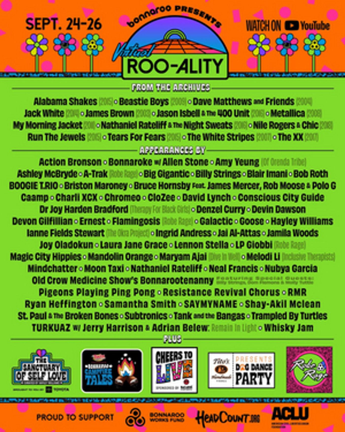 Bonnaroo Announces Virtual ROO-ALITY Bonnaroo Announces Virtual ROO-ALITY Image