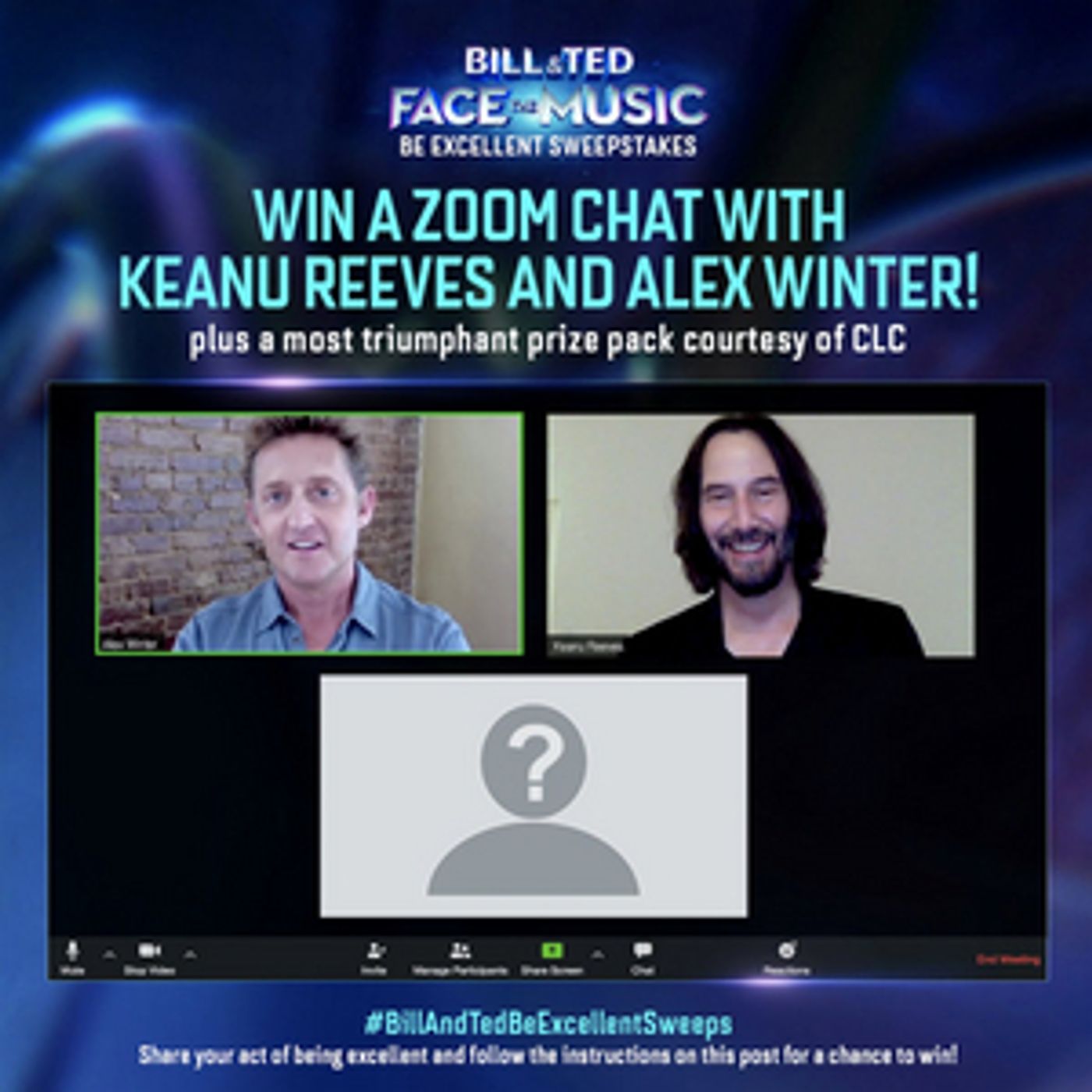 BILL & TED FACE THE MUSIC Announces 'Be Excellent' Sweepstakes  Image