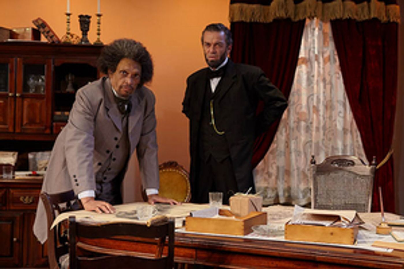 Review: Douglass and Lincoln debate NECESSARY SACRIFICES at North Coast Repertory Theatre  Image