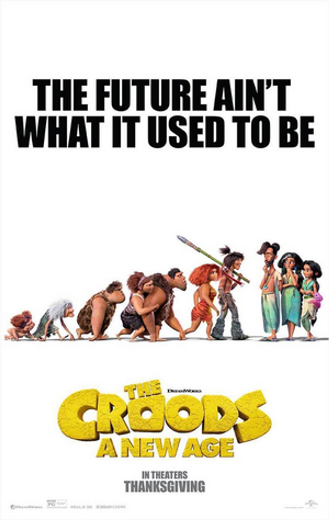 See the New Poster for THE CROODS: A NEW AGE  Image