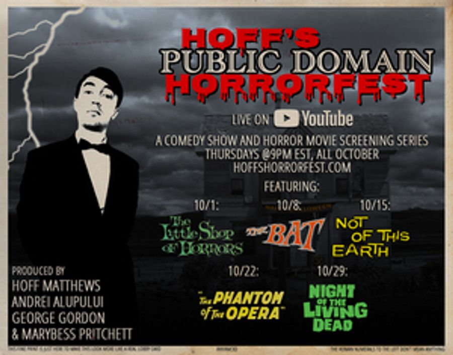 HOFF'S PUBLIC DOMAIN HORRORFEST Presents HOFFTOBERFEST Image