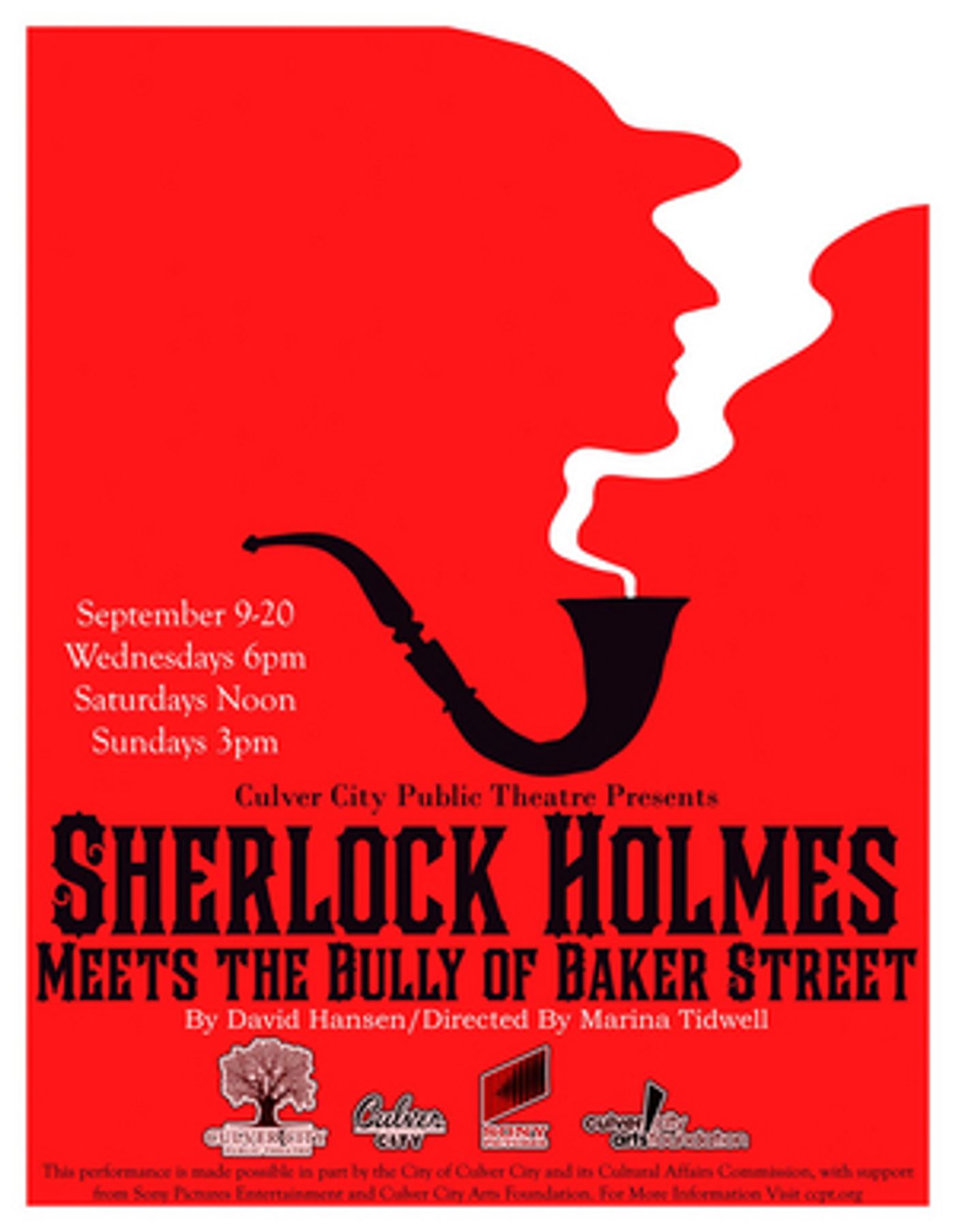 Review: SHERLOCK HOLMES MEETS THE BULLY OF BAKER STREET at Culver City Public Theatre Review: SHERLOCK HOLMES MEETS THE BULLY OF BAKER STREET at Culver City Public Theatre Image