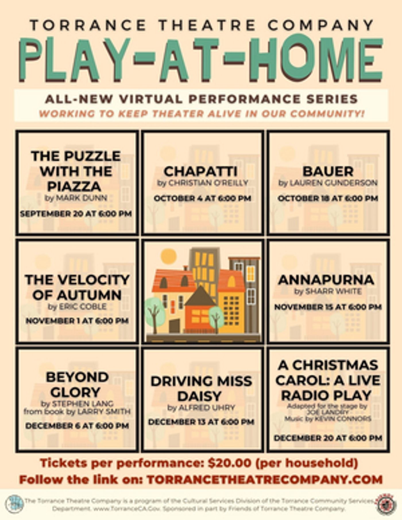 Review: THE PUZZLE WITH THE PIAZZA at Torrance Theatre Company  Image