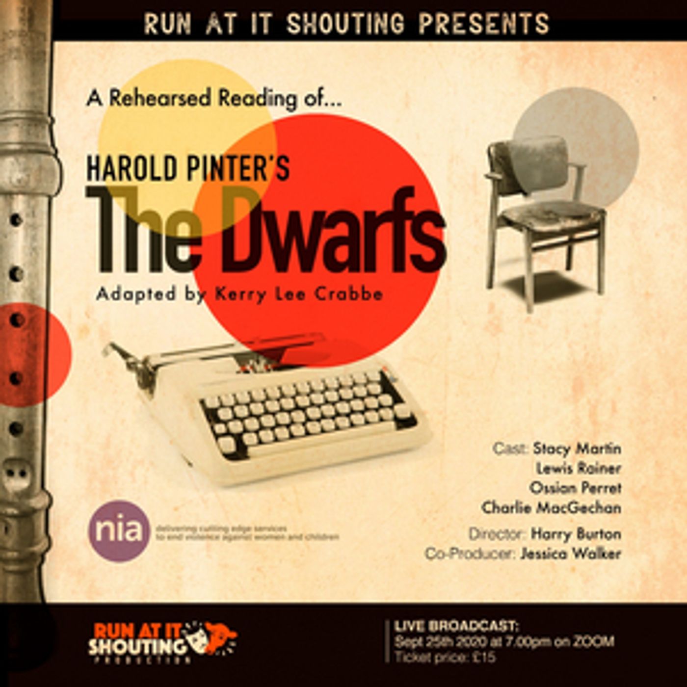 Guest Blog: Harry Burton On A Zoom Production of Harold Pinter's THE DWARFS  Image
