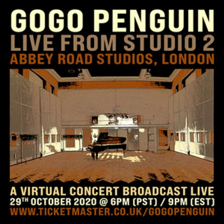 GoGo Penguin Announces 'Live from Studio Two' Broadcast Filmed at Abbey Road Image