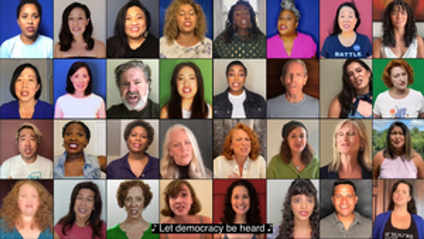 VIDEO: Carolee Carmello, Jose Llana, Telly Leung & More Show Support for Biden/Harris in 'The Soul of The Nation' Music Video  Image