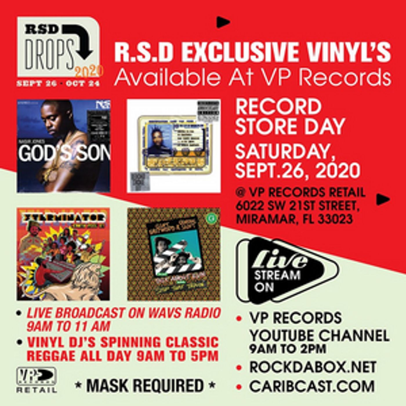 VP Records Celebrates Record Store Day with Live Stream Event VP Records Celebrates Record Store Day with Live Stream Event Image