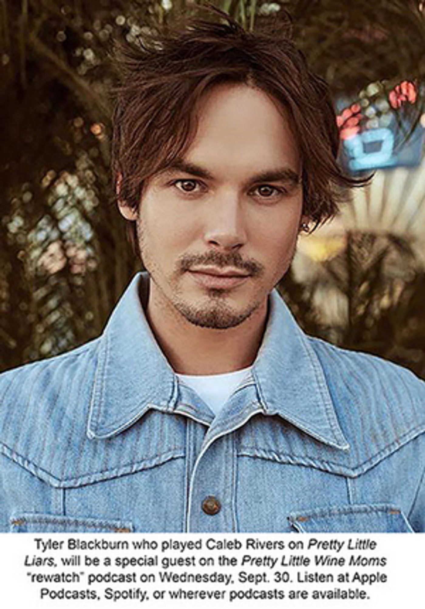 Tyler Blackburn to Appear as a Special Guest on PRETTY LITTLE WINE MOMS Podcast Tyler Blackburn to Appear as a Special Guest on PRETTY LITTLE WINE MOMS Podcast Image