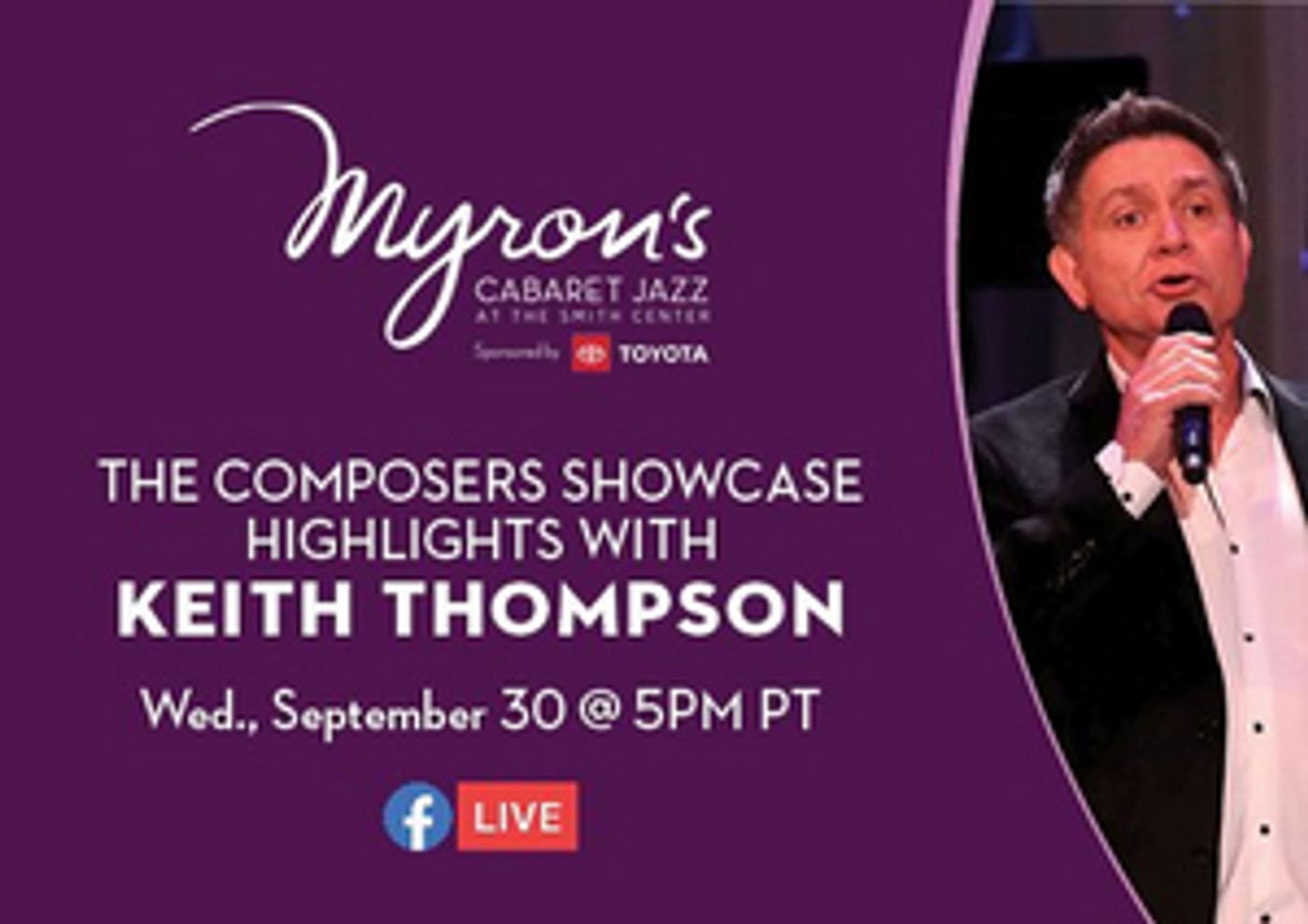 The Smith Center Presents THE COMPOSERS SHOWCASE on September 30  Image