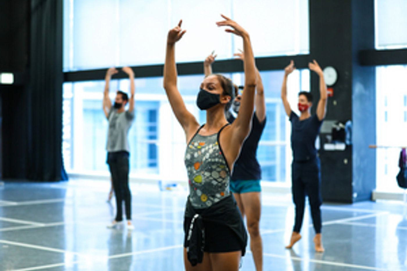 Dancers Return to Classes at the Joffrey Ballet Dancers Return to Classes at the Joffrey Ballet Image