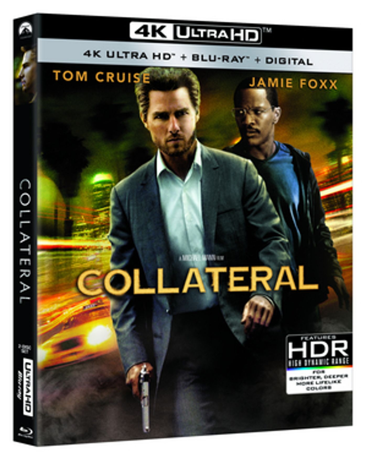 COLLATERAL, Starring Tom Cruise and Jamie Foxx, Arrives on 4K Ultra HD For the First Time COLLATERAL, Starring Tom Cruise and Jamie Foxx, Arrives on 4K Ultra HD For the First Time Image