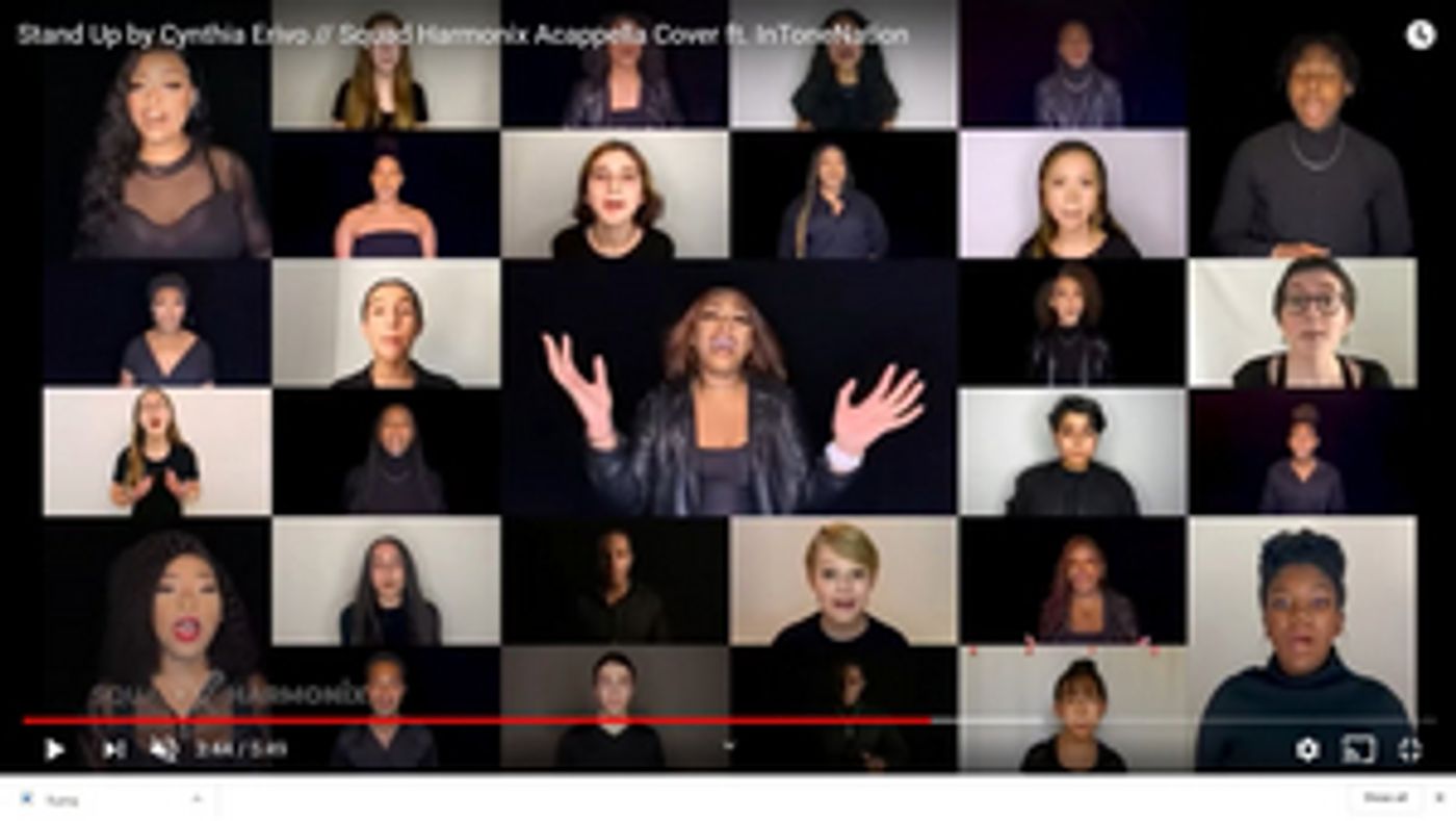 VIDEO: Squad Harmonix And InToneNation Covers Cynthia Erivo's 'Stand Up'  Image