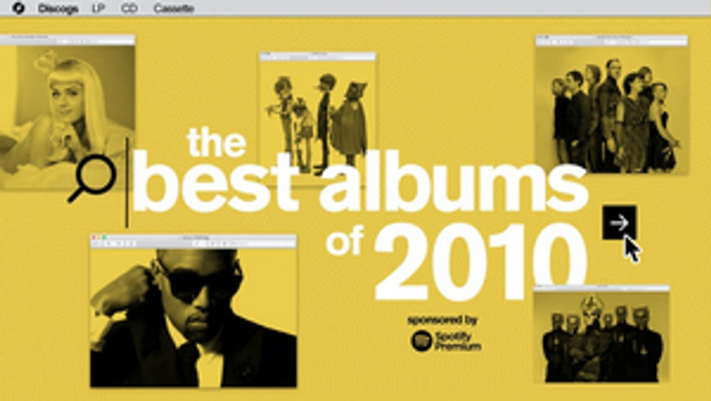 Discogs Presents The Best Albums Of 2010  Image