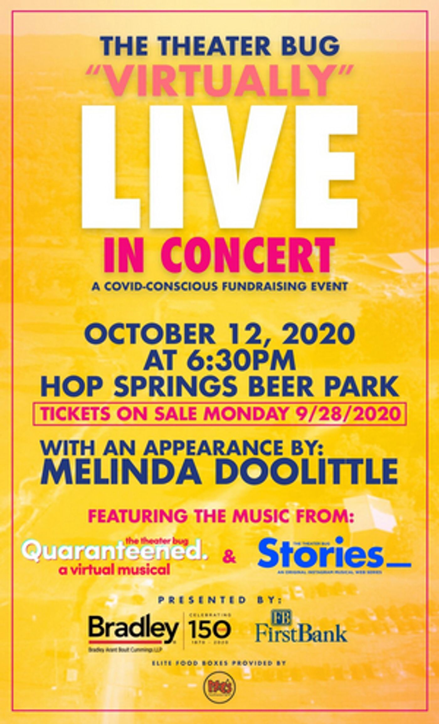 The Theater Bug Presents 'VIRTUALLY' LIVE IN CONCERT The Theater Bug Presents 'VIRTUALLY' LIVE IN CONCERT Image