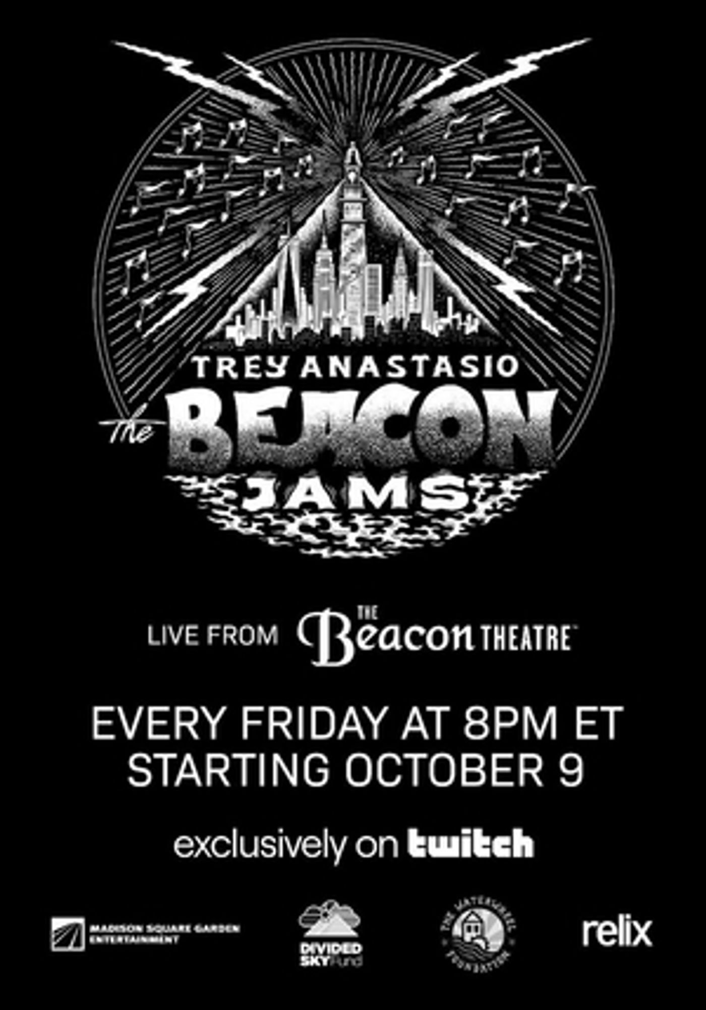 Trey Anastasio Announces 'The Beacon Jams'  Image