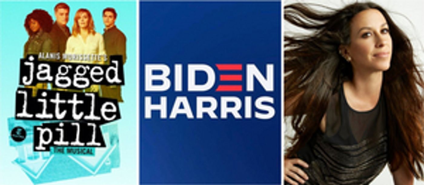 Alanis Morissette and JAGGED LITTLE PILL Cast To Host The Biden Victory Fund Broadway Benefit  Image