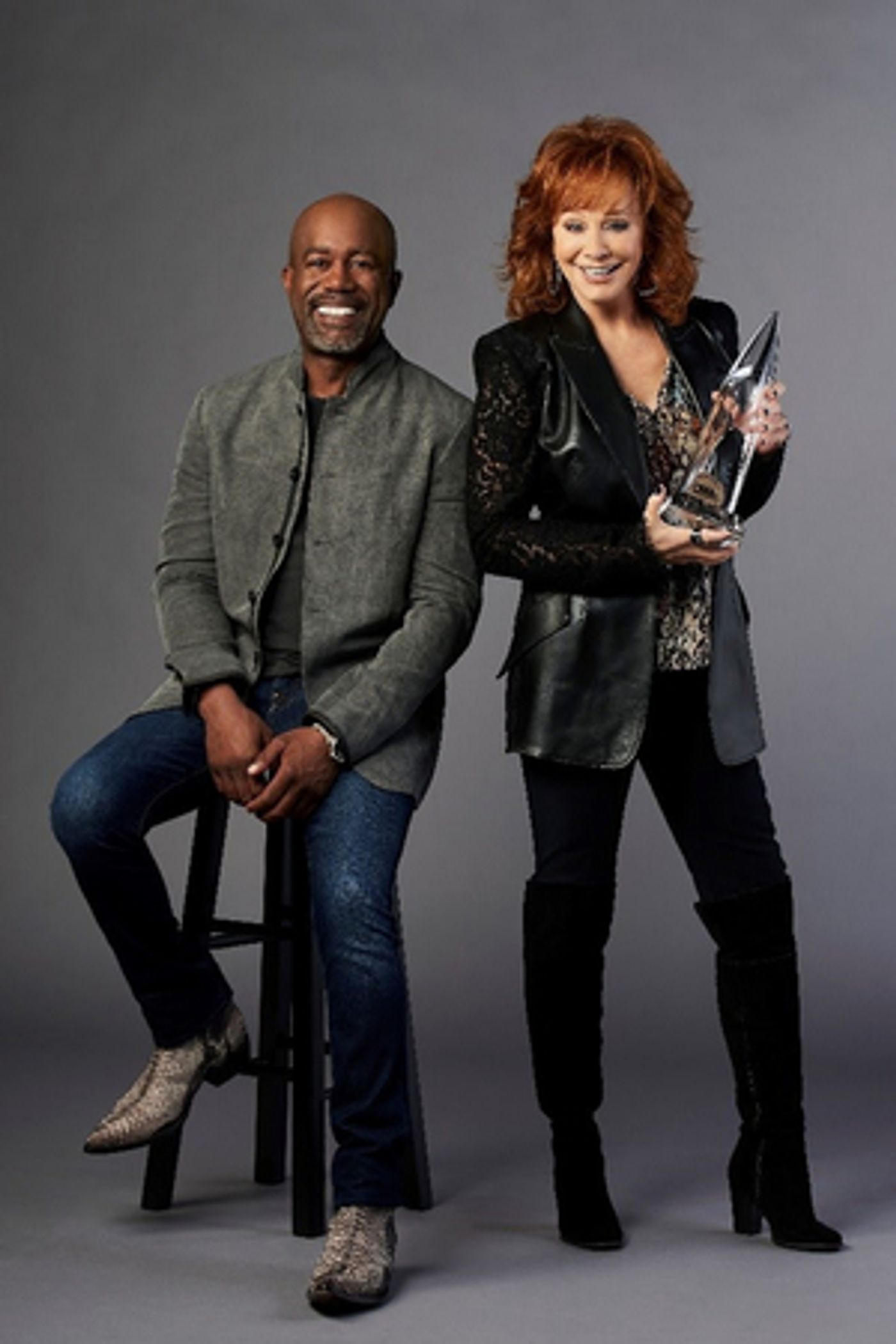 Reba McEntire and Darius Rucker Set to Host THE 45TH ANNUAL CMA AWARDS  Image