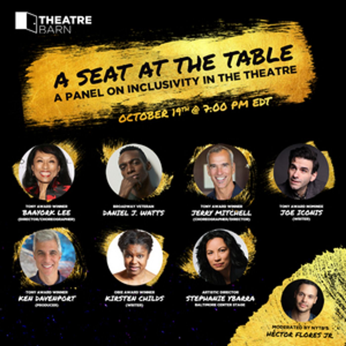 Jerry Mitchell, Baayork Lee, Joe Iconis, Kirsten Childs and More Will Headline New York Theatre Barn's Round Table Event Jerry Mitchell, Baayork Lee, Joe Iconis, Kirsten Childs and More Will Headline New York Theatre Barn's Round Table Event Image