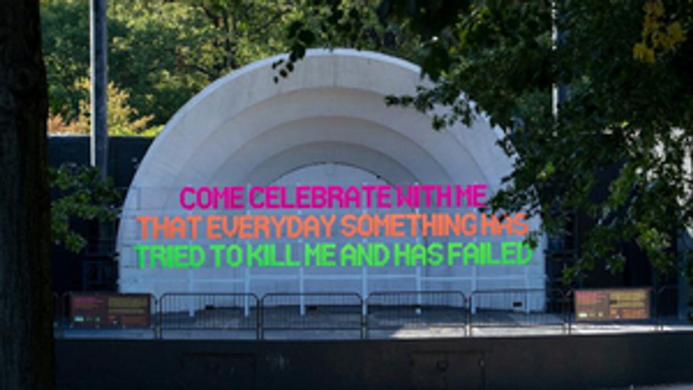 BRIC And Prospect Park Alliance Commission Public Art Installation At The Prospect Park Bandshell BRIC And Prospect Park Alliance Commission Public Art Installation At The Prospect Park Bandshell Image