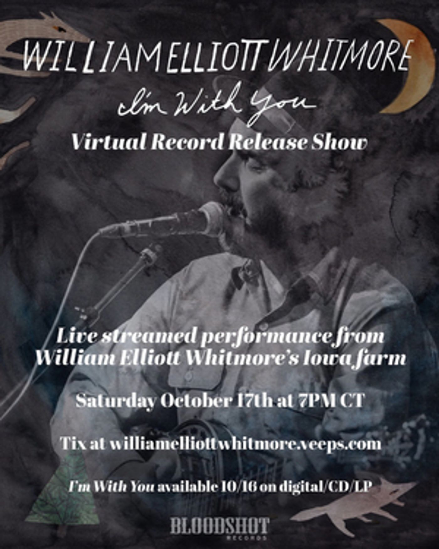 William Elliott Whitmore to Play Virtual Record Release Show for 'I'm With You' William Elliott Whitmore to Play Virtual Record Release Show for 'I'm With You' Image