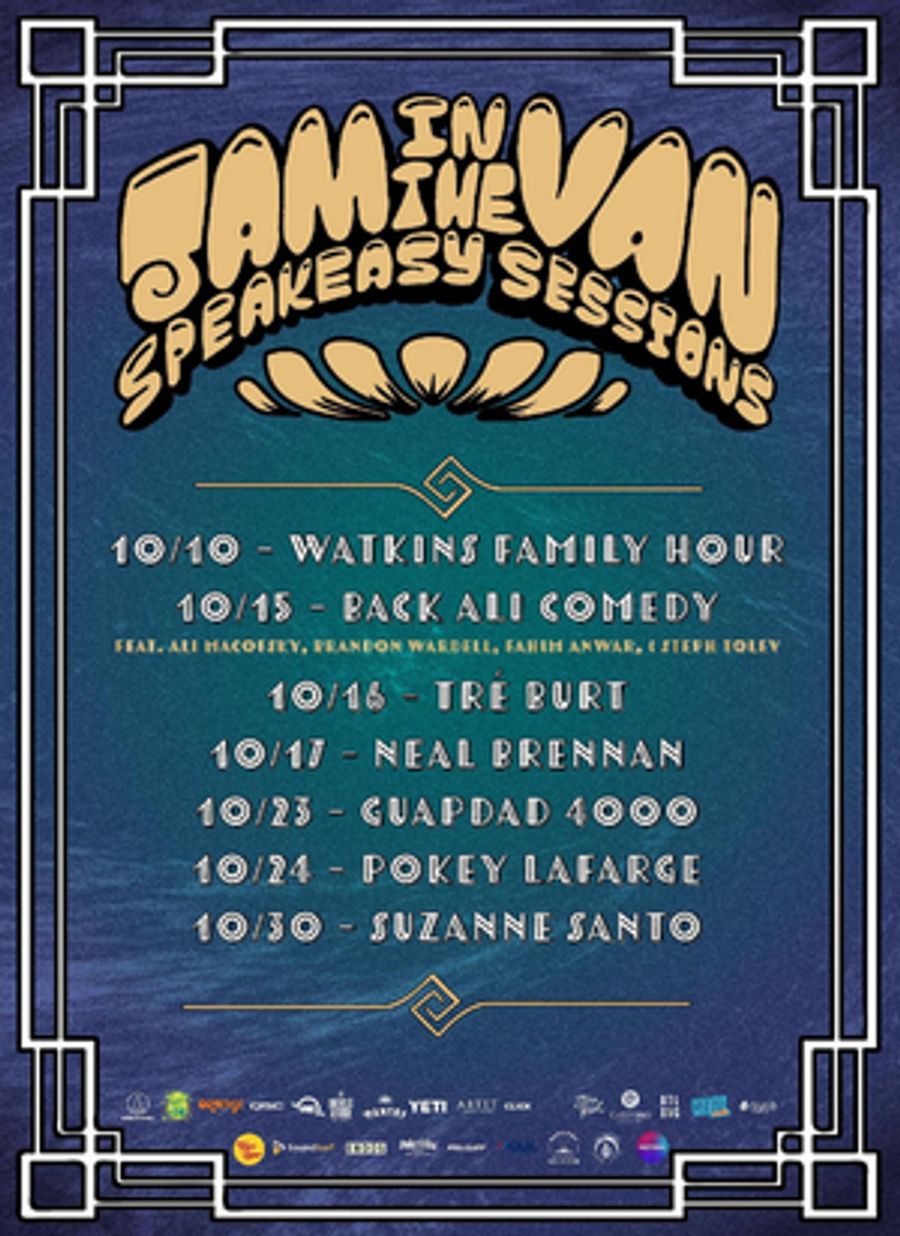 Jam In The Van Announces Speakeasy Sessions Image