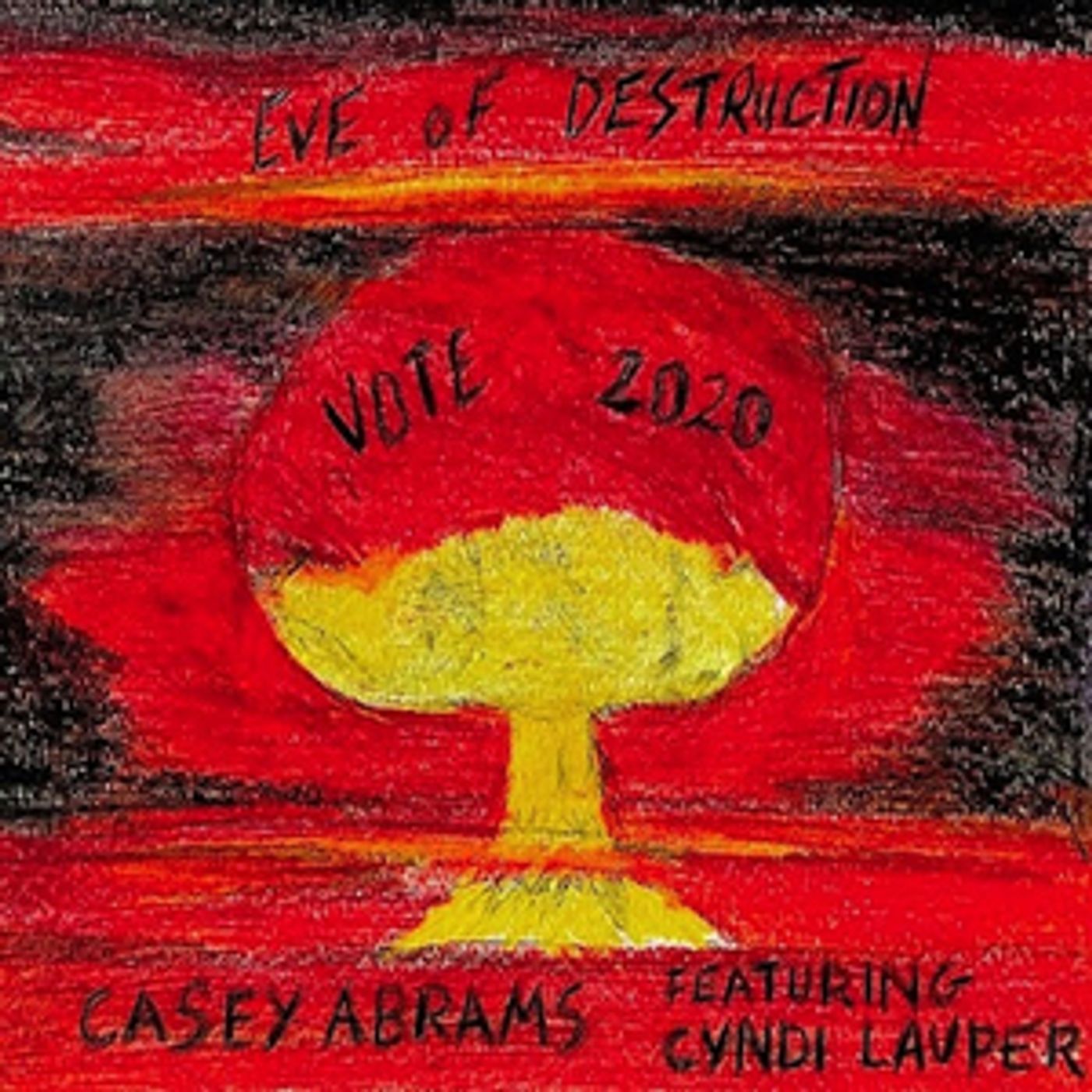 Casey Abrams Joins Voices with Cyndi Lauper on 'Eve of Destruction' Casey Abrams Joins Voices with Cyndi Lauper on 'Eve of Destruction' Image