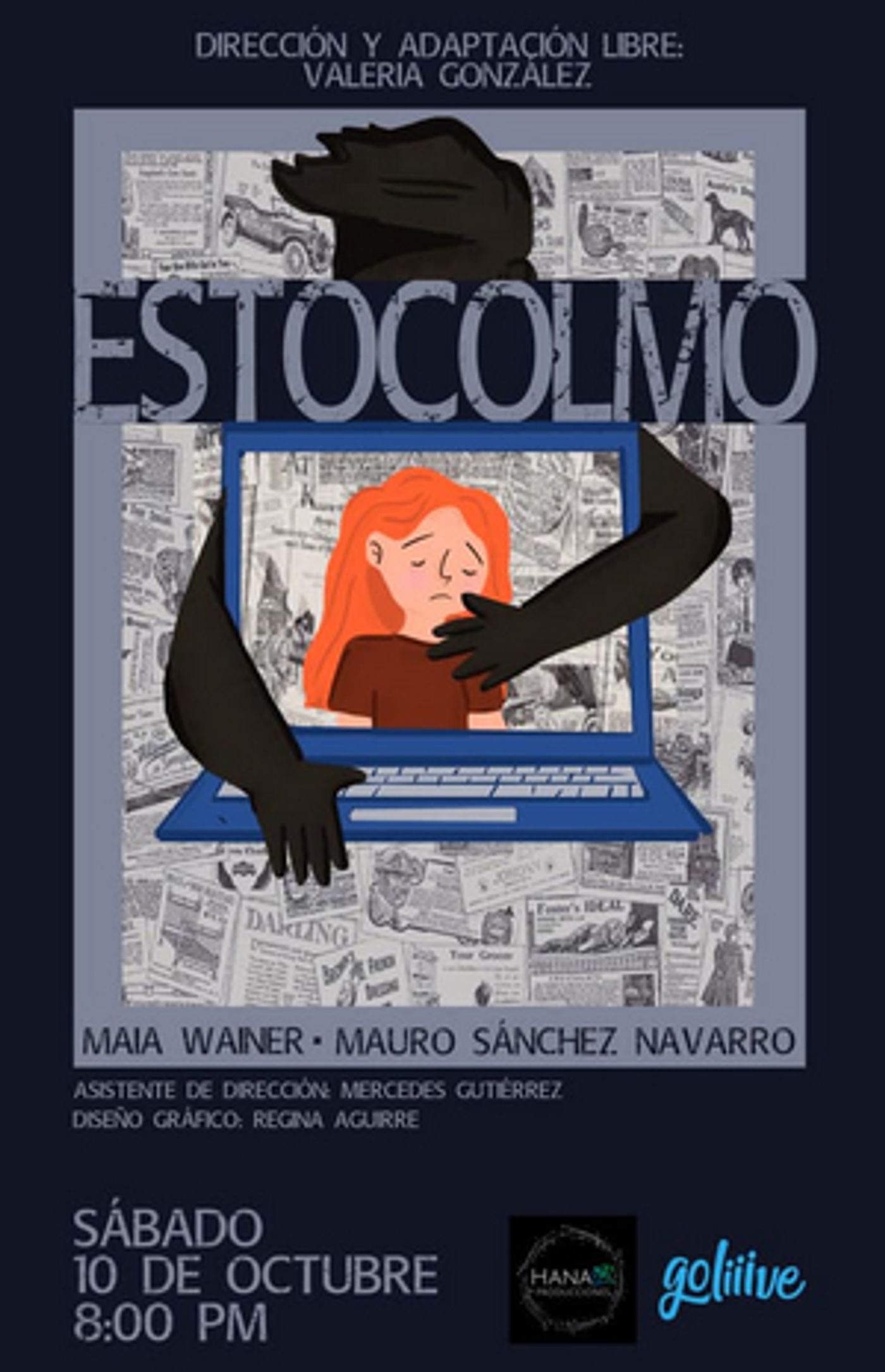 ESTOCOLMO...listos para abrir el telón (vía streaming) este 10 de octubre ESTOCOLMO...listos para abrir el telón (vía streaming) este 10 de octubre Image