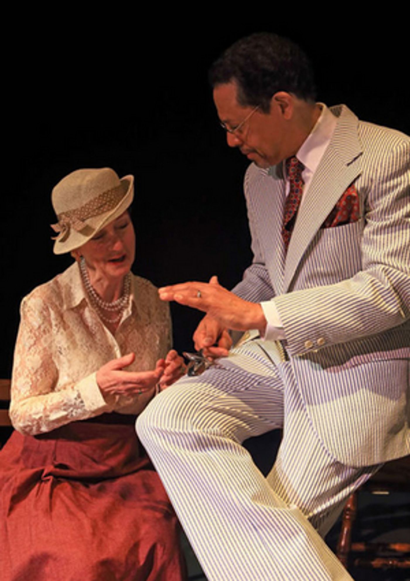 Peter Jay Fernandez and Kathleen Chalfant Reunite for New Federal Theatre's DR. DUBOIS AND AND MISS OVINGTON  Image