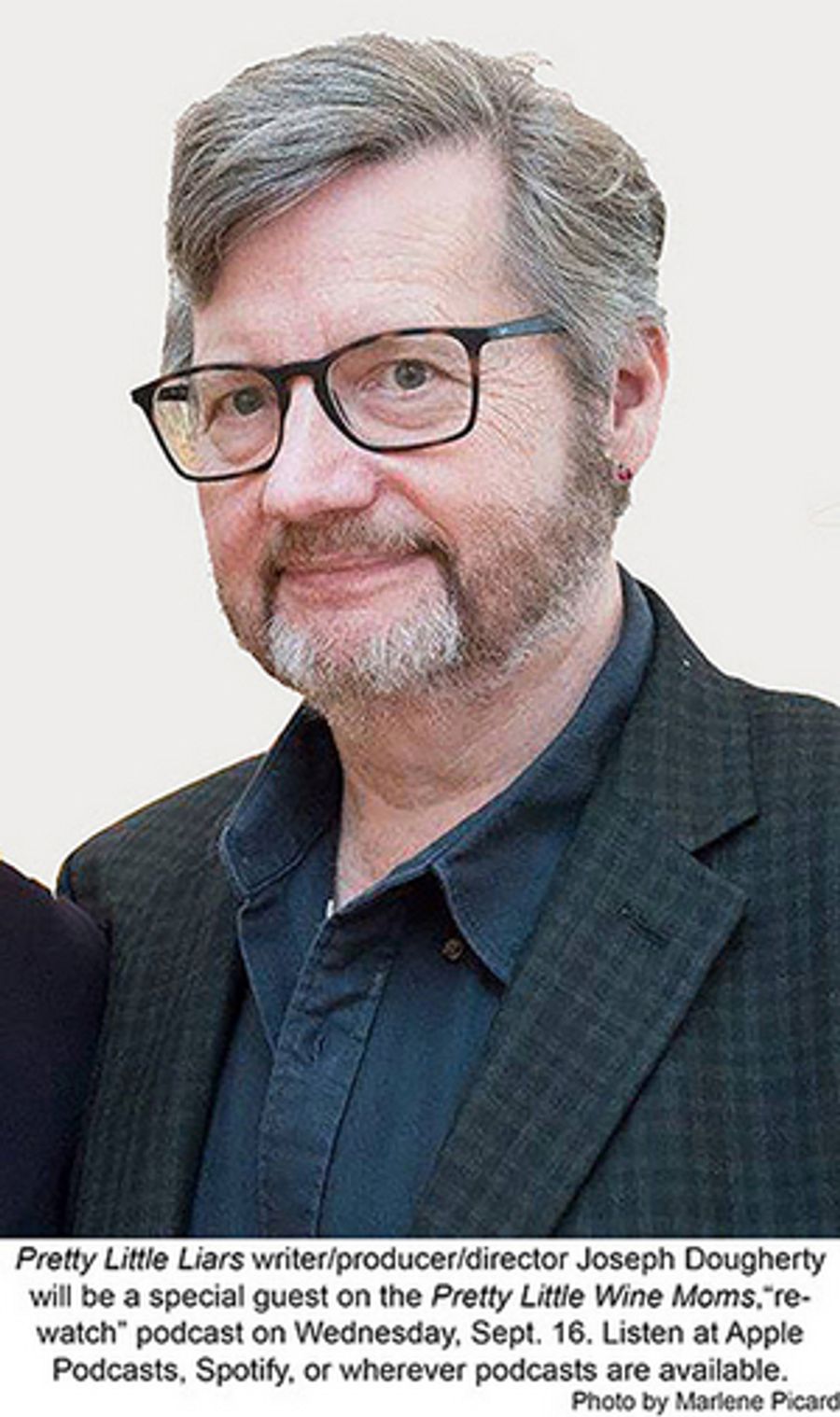 PRETTY LITTLE LIARS Writer/Producer Joseph Dougherty to Appear on the PRETTY LITTLE WINE MOMS Podcast Image