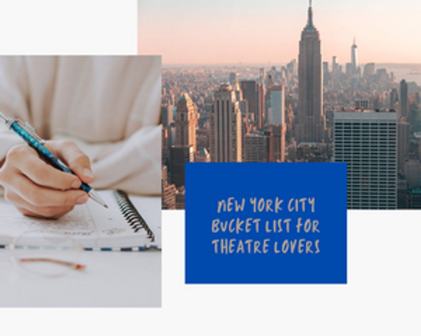 BWW Blog: New York City Bucket List for Theatre Lovers BWW Blog: New York City Bucket List for Theatre Lovers Image