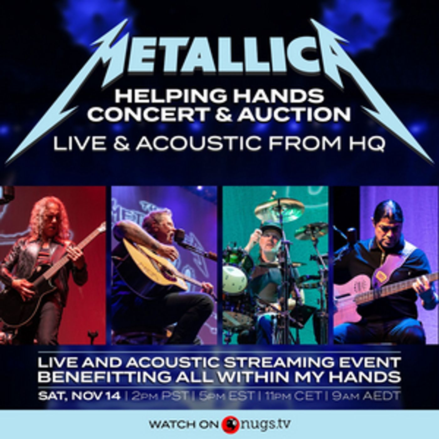 Metallica Announces Live Pay-Per-View Event Nov. 14 Metallica Announces Live Pay-Per-View Event Nov. 14 Image