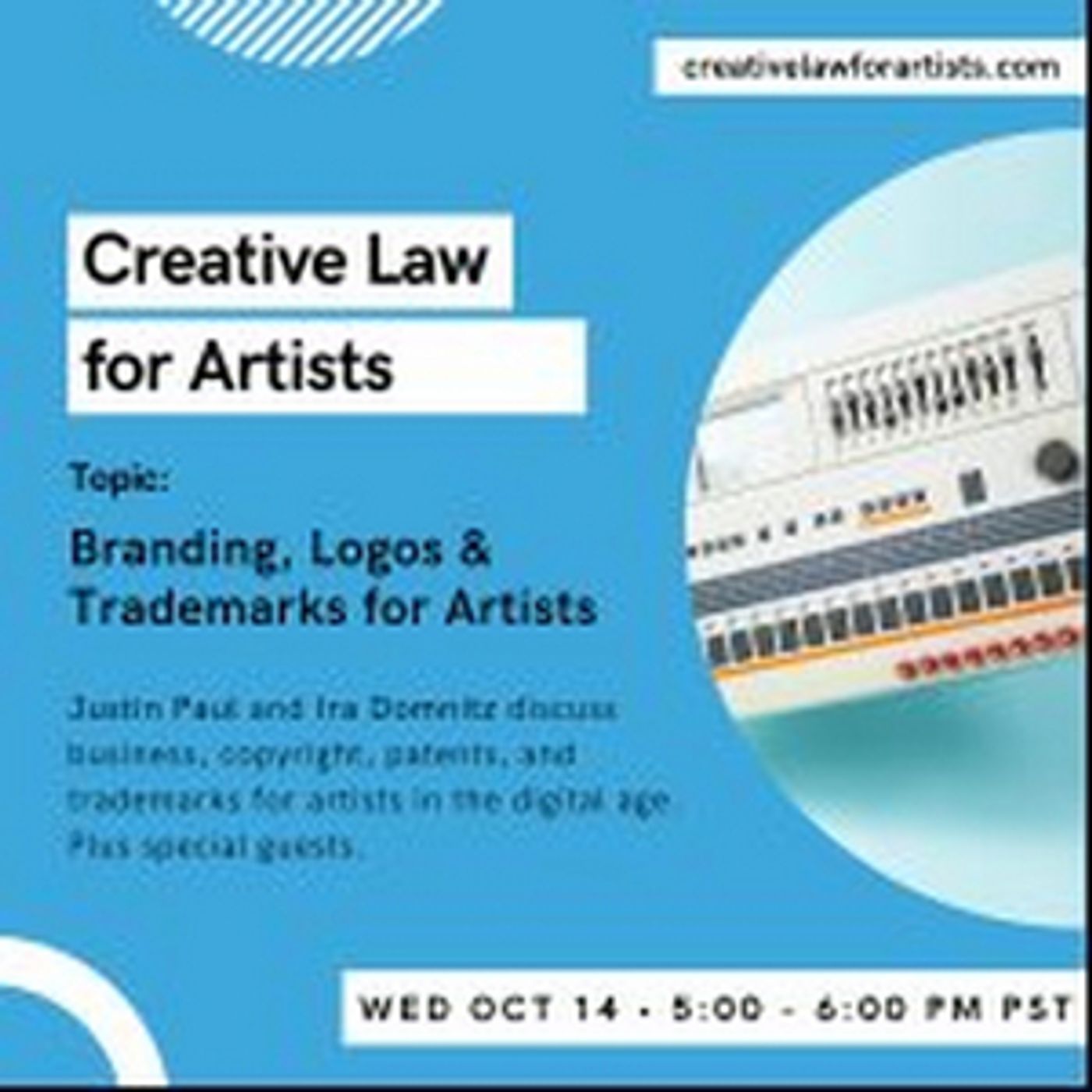 Creative Law For Artists Series Welcomes Guest Speaker Anika Jackson Creative Law For Artists Series Welcomes Guest Speaker Anika Jackson Image