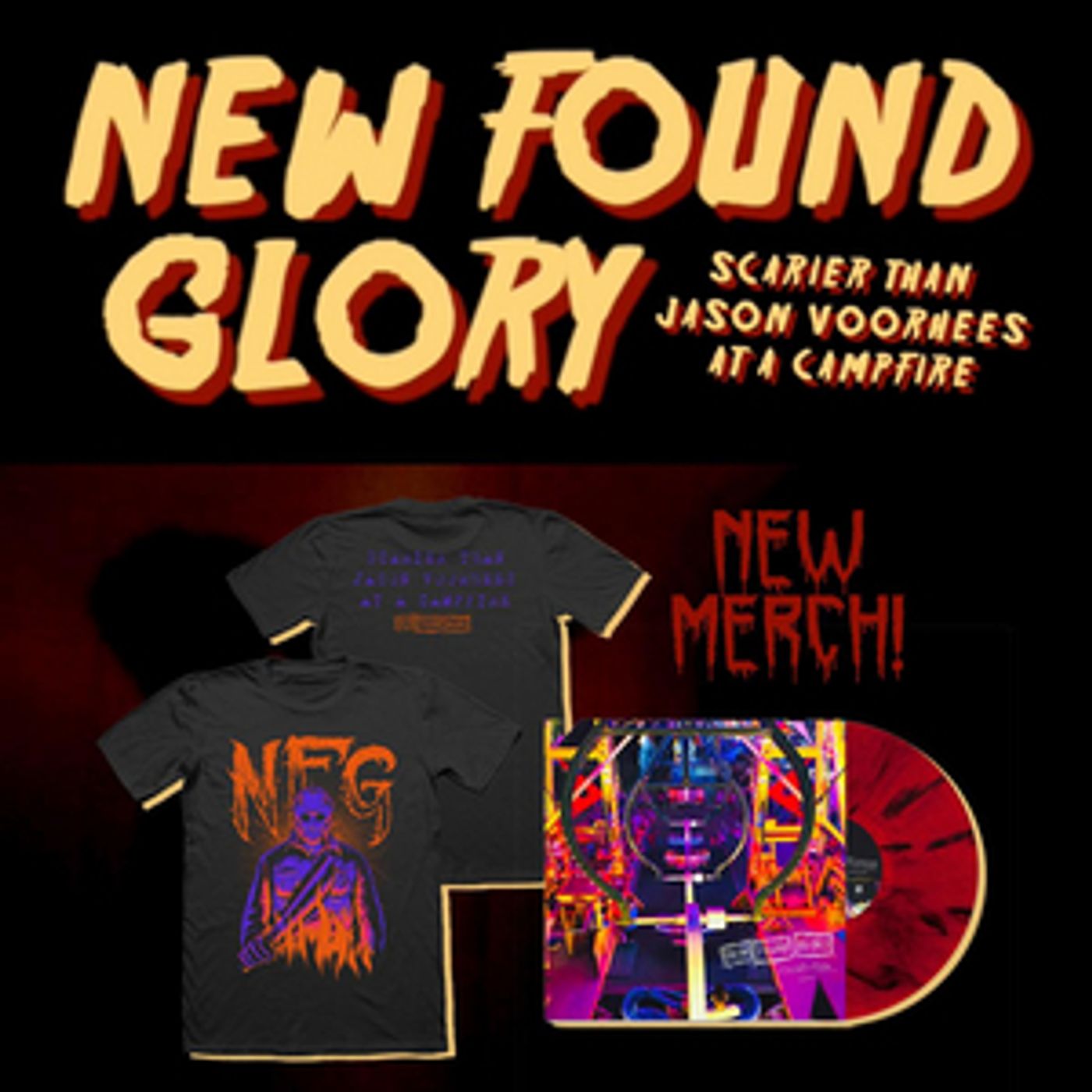 New Found Glory Releases 'Scarier Than Jason Voorhees At A Campfire' New Found Glory Releases 'Scarier Than Jason Voorhees At A Campfire' Image