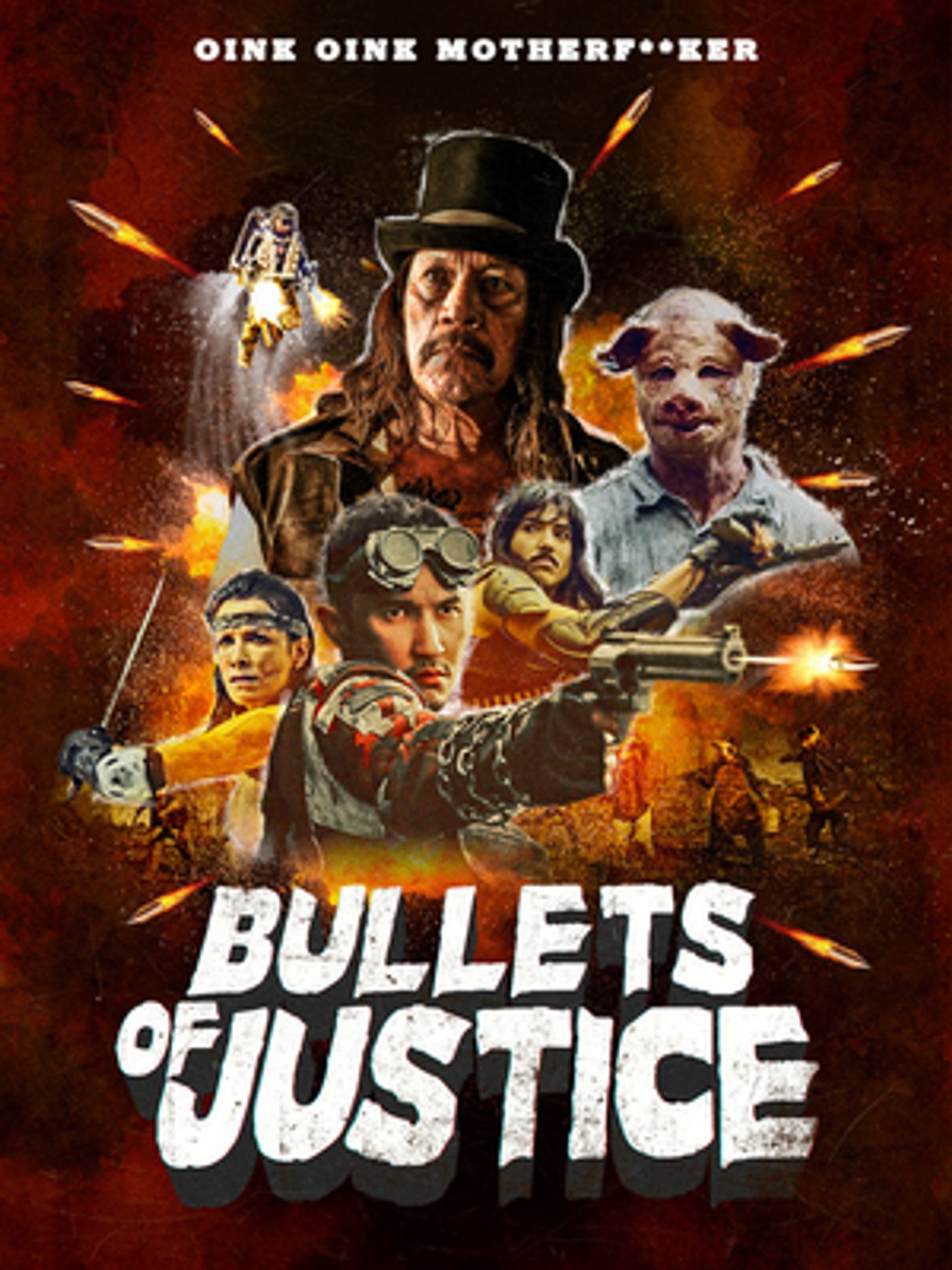 Danny Trejo Battles Mutant Pig-Soldiers in Exploitation Epic BULLETS OF JUSTICE  Image