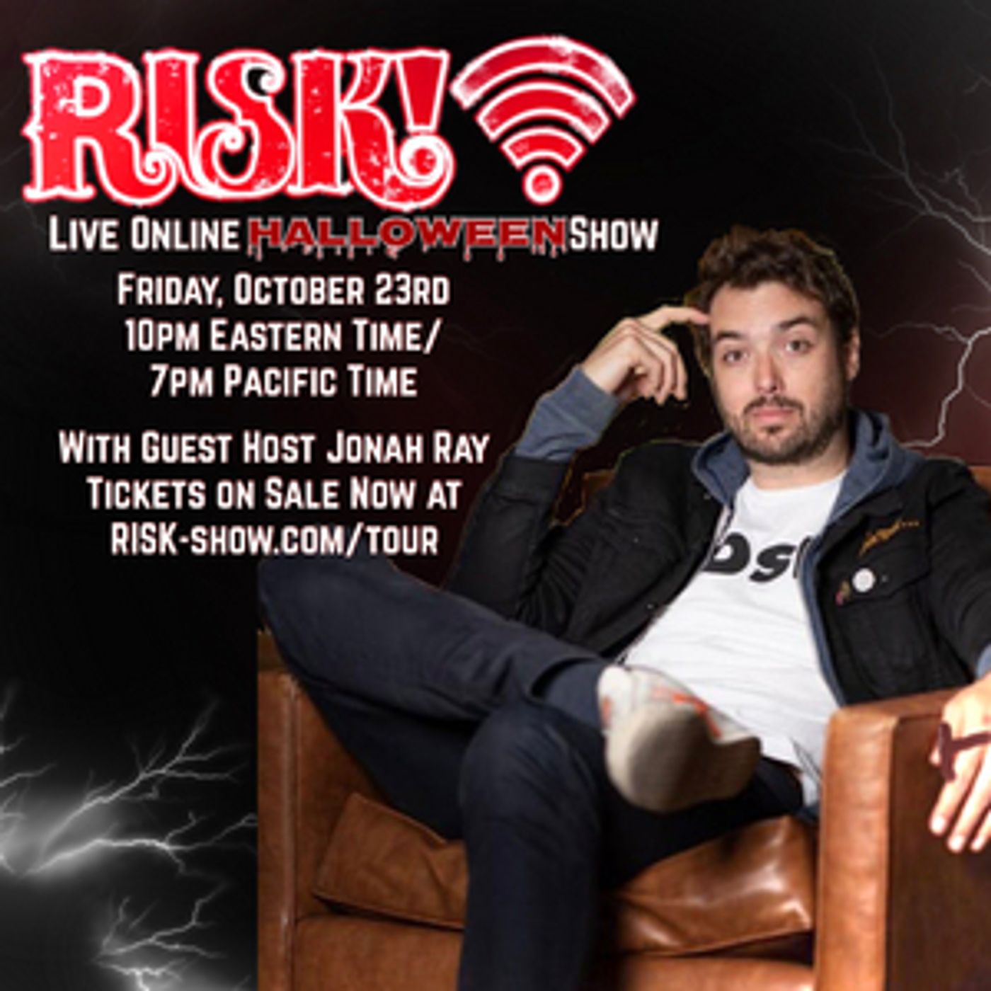 RISK! Announces Lineup for Halloween-Themed Livestream Hosted by Jonah Ray  Image