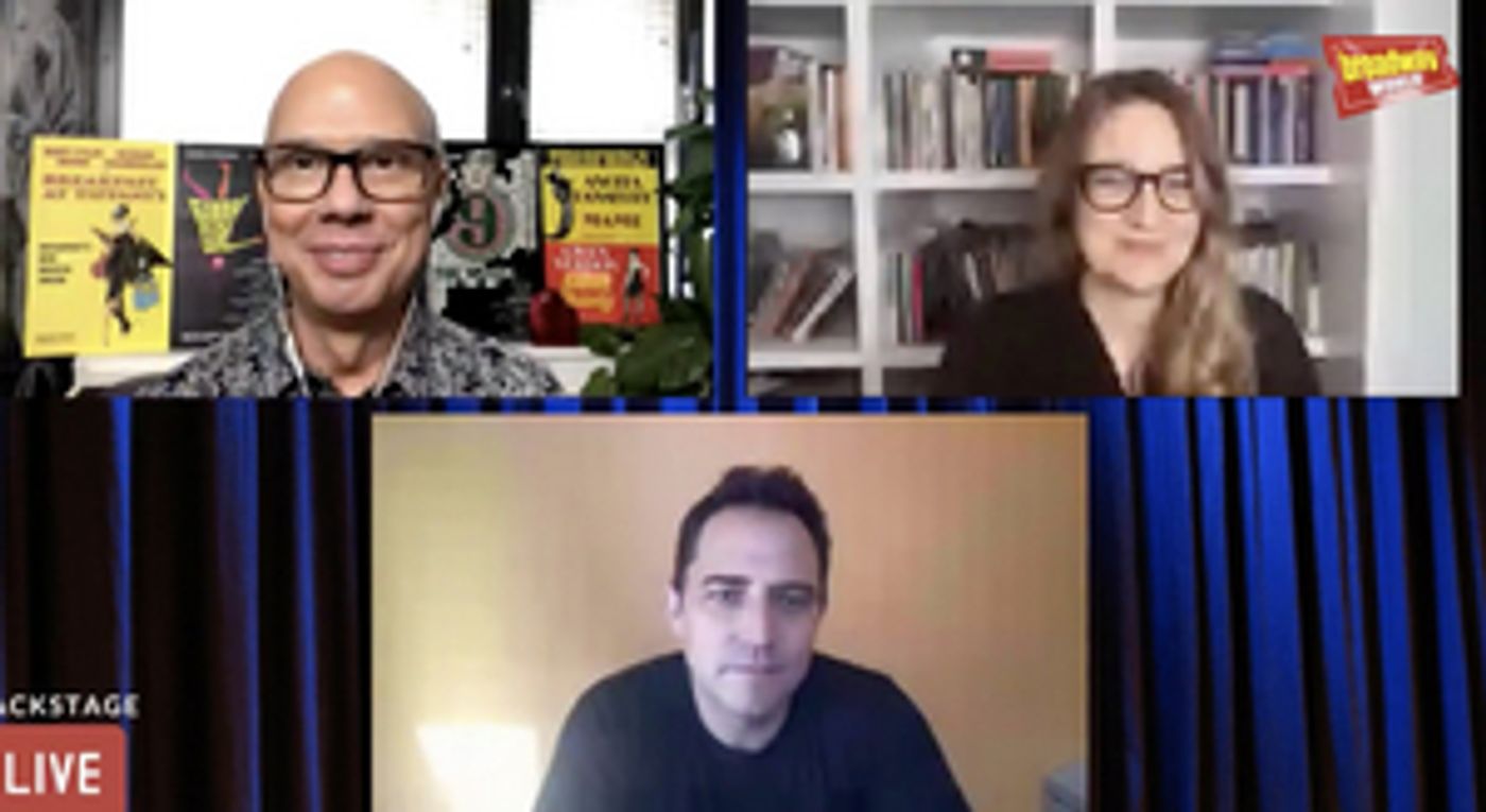 Heidi Schreck and Oliver Butler Talk WHAT THE CONSTITUTION MEANS TO ME and More on Backstage LIVE With Richard Ridge  Image