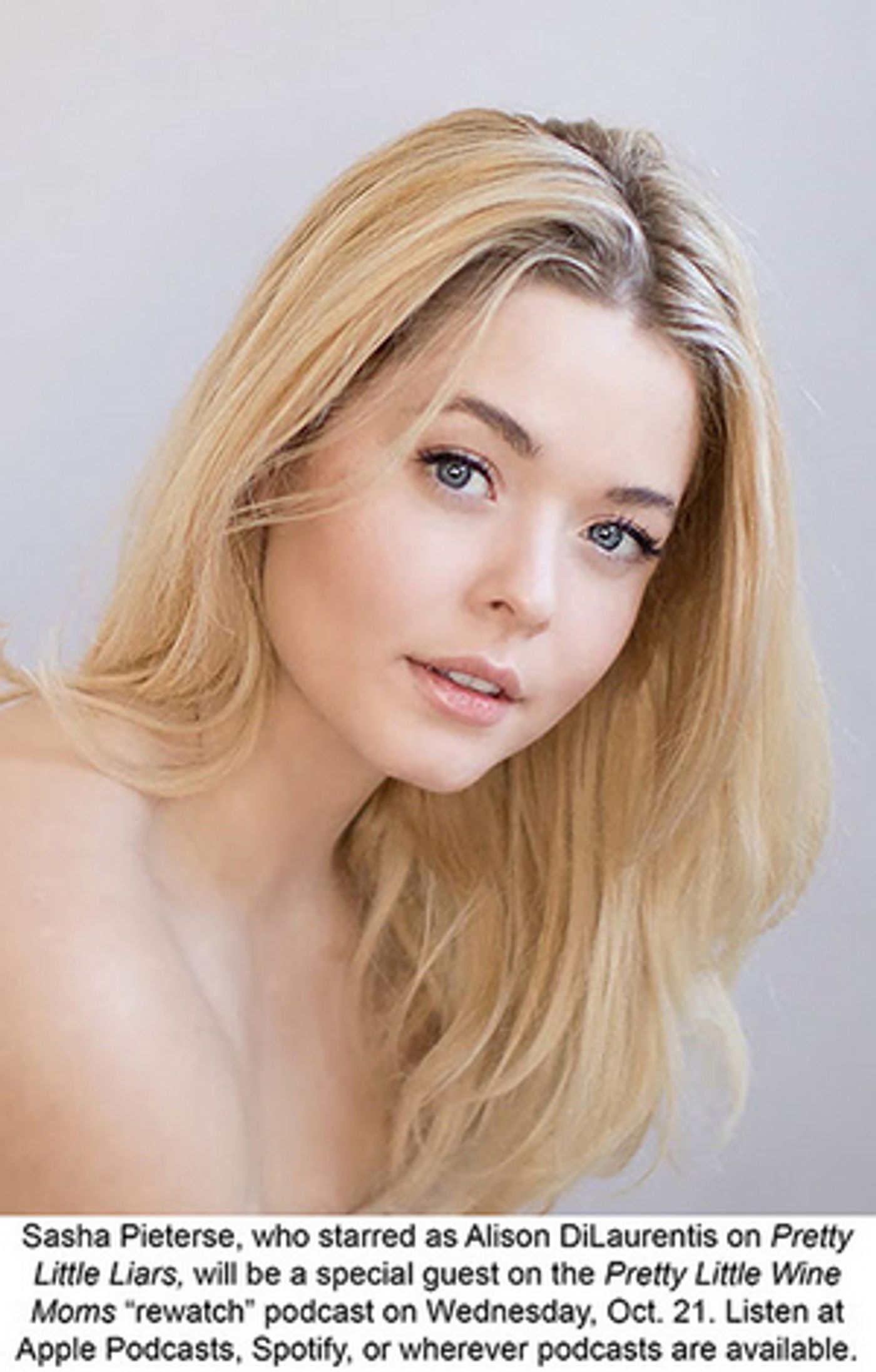 Sasha Pieterse to Appear as Special Guest on PRETTY LITTLE WINE MOMS Podcast  Image