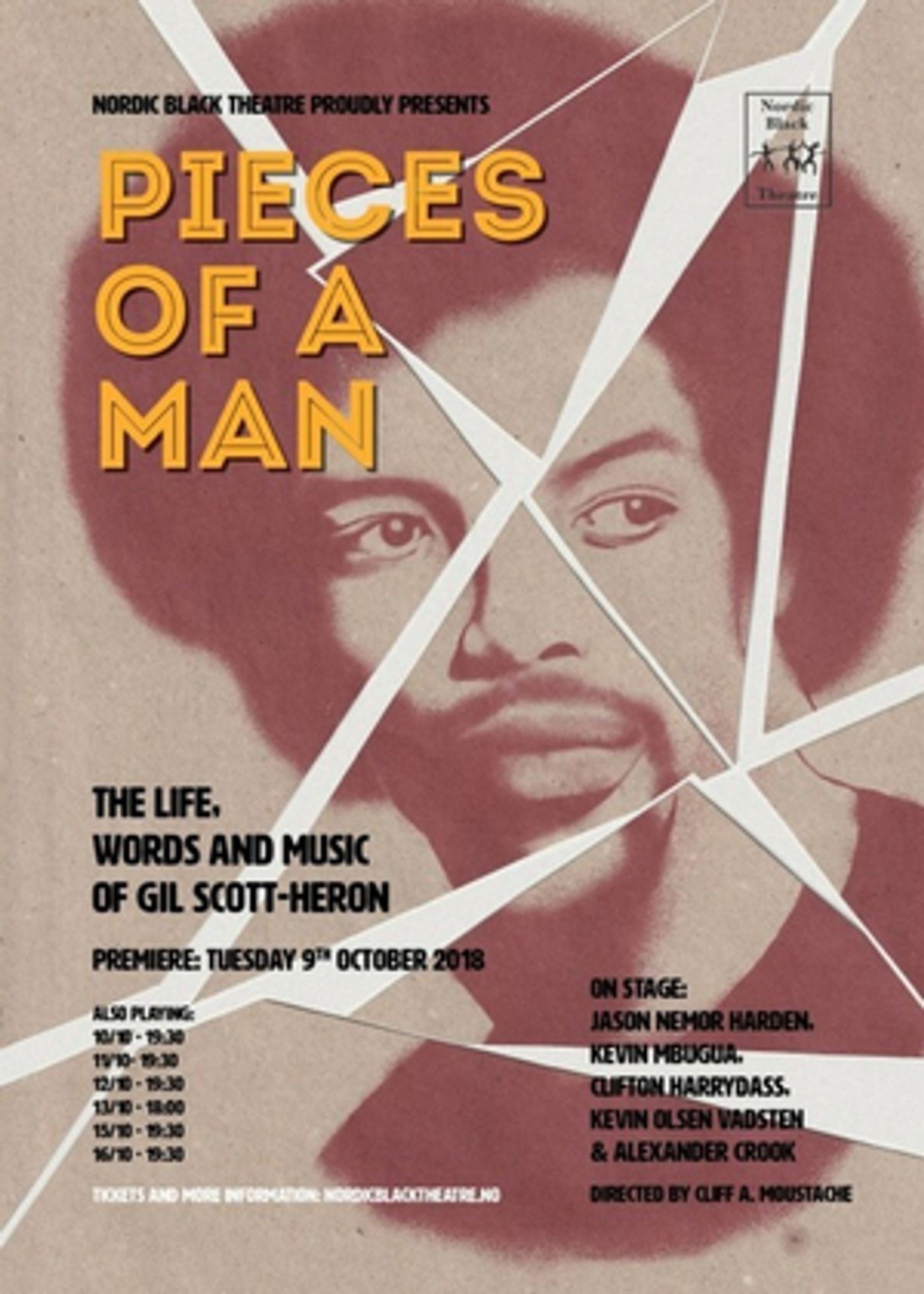 Nordic Black Theatre Presents PIECES OF A MAN Nordic Black Theatre Presents PIECES OF A MAN Image
