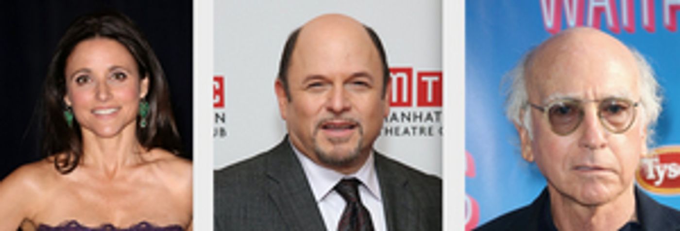 Julia Louis-Dreyfus, Jason Alexander & Larry David Will Reunite for SEINFELD Democratic Party Fundraiser Julia Louis-Dreyfus, Jason Alexander & Larry David Will Reunite for SEINFELD Democratic Party Fundraiser Image