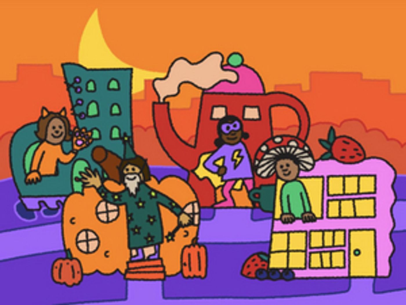 BAM's Halloween Block-Party Goes Virtual  Image