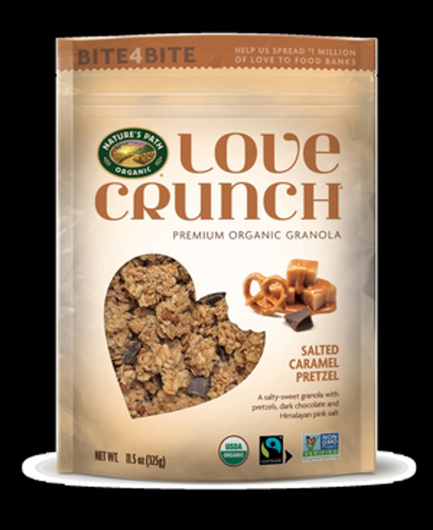 LOVE CRUNCH Debuts Salted Caramel Pretzel Granola  Image
