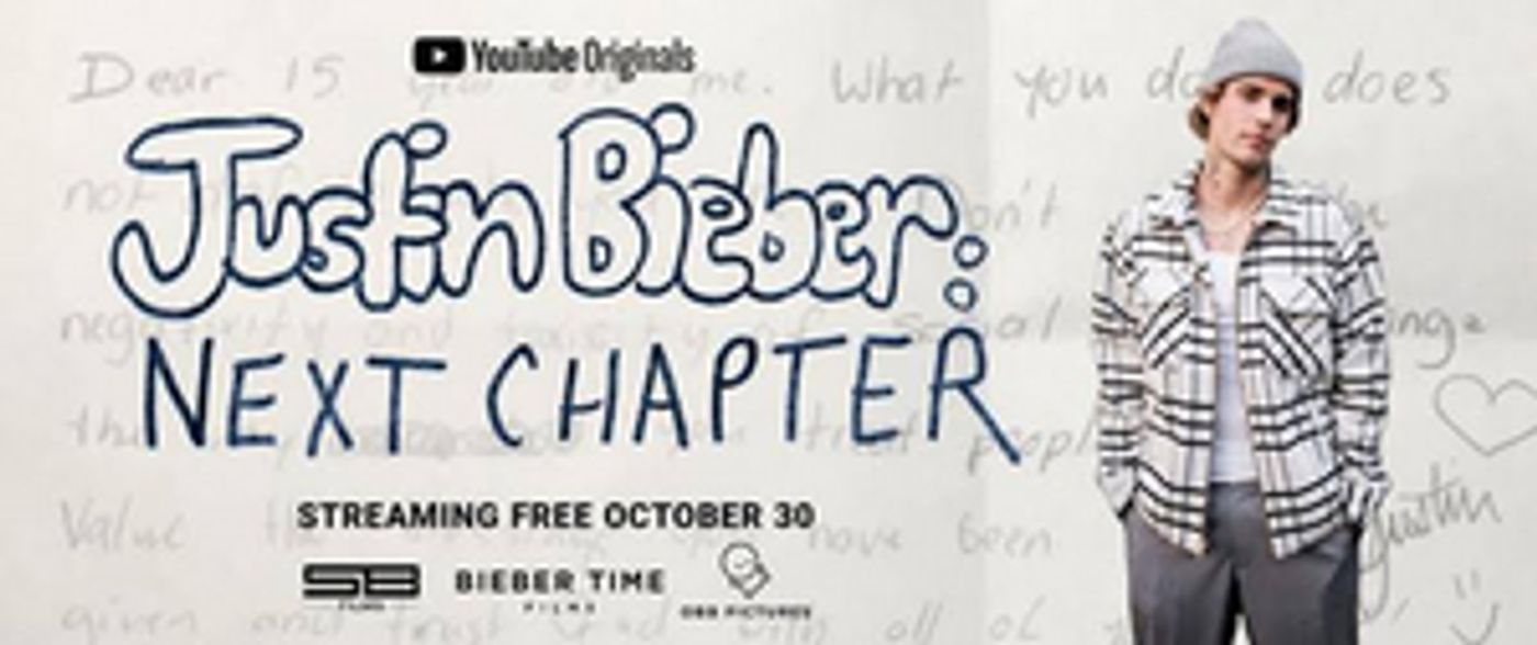 YouTube Originals Announces JUSTIN BIEBER: NEXT CHAPTER Premiering October 30  Image
