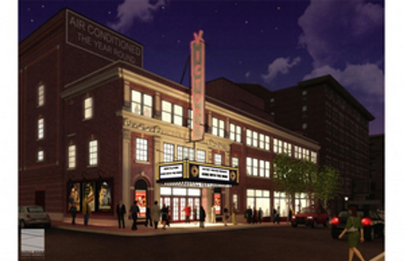 Victory Theatre Will Begin Demolition on Adjacent Funeral Home Prior to Rehabilitation Victory Theatre Will Begin Demolition on Adjacent Funeral Home Prior to Rehabilitation Image