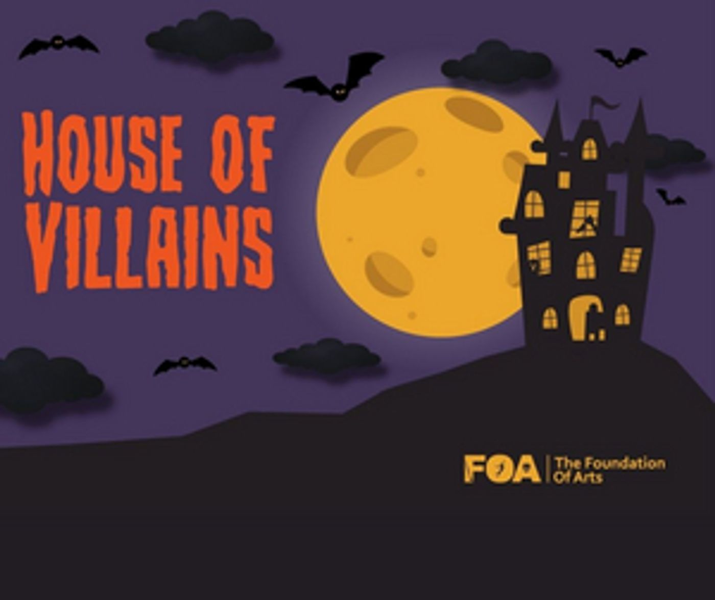 The Forum Theatre Presents HOUSE OF VILLAINS  Image