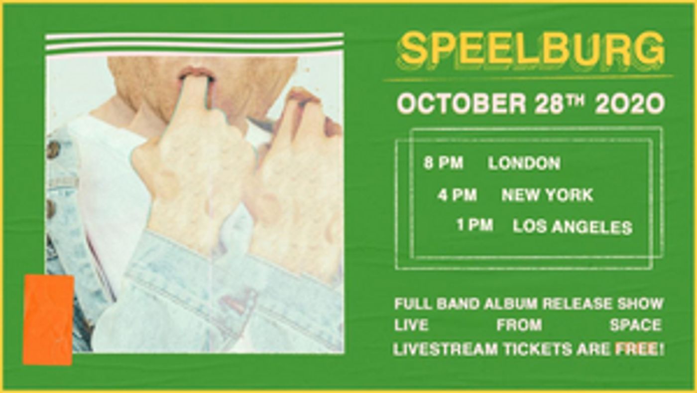 SPEELBURG To Perform Full Band Livestream Concert Wednesday, October 28th  Image