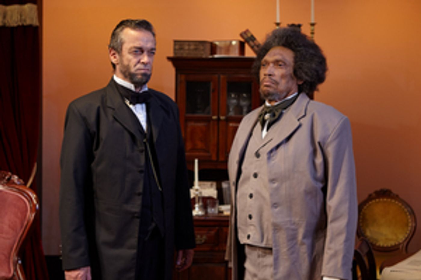 VIDEO: Abraham Lincoln and Frederick Douglas Face Off in Emotionally Charged Drama, NECESSARY SACRIFICES  Image
